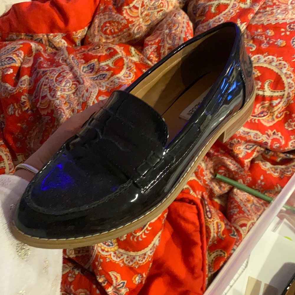 Paton leather loafers Steve Madden size 8